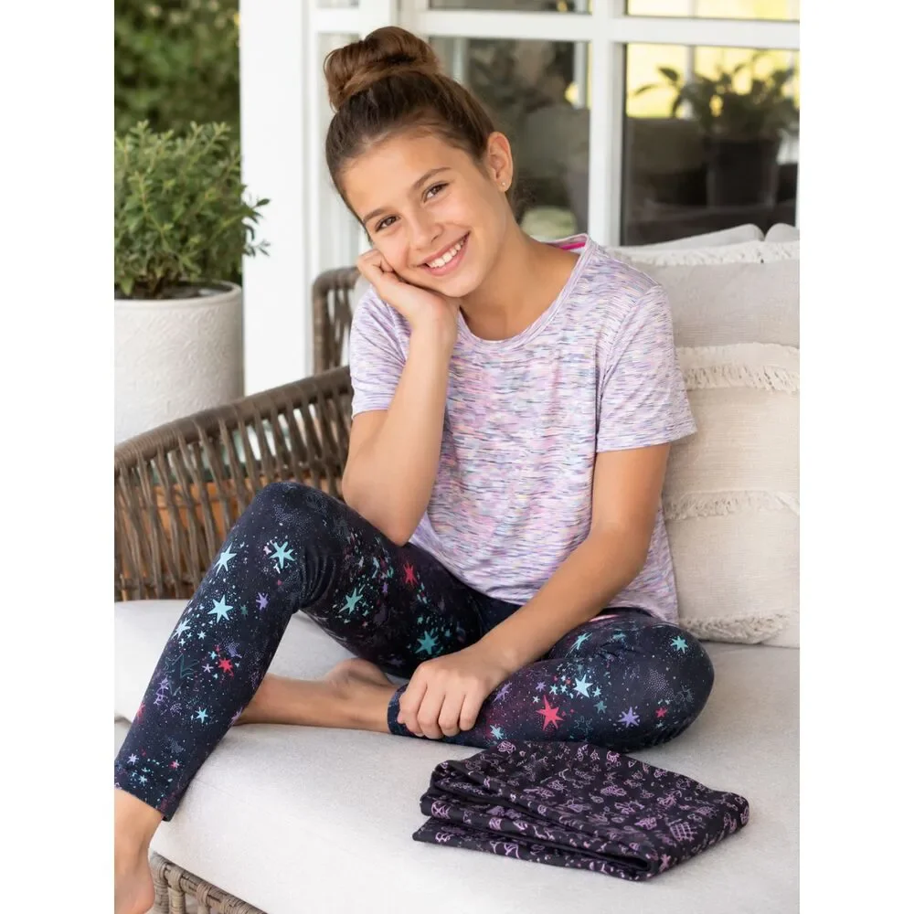 GAPfit/ Champion/ Tek Gear Workout Bundle- 2 Leggings and Top Girls XL